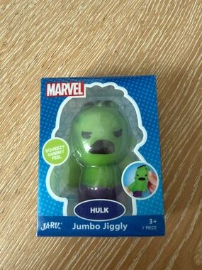 Marvel Hulk Jumbo Jiggly Figure - Green & Purple